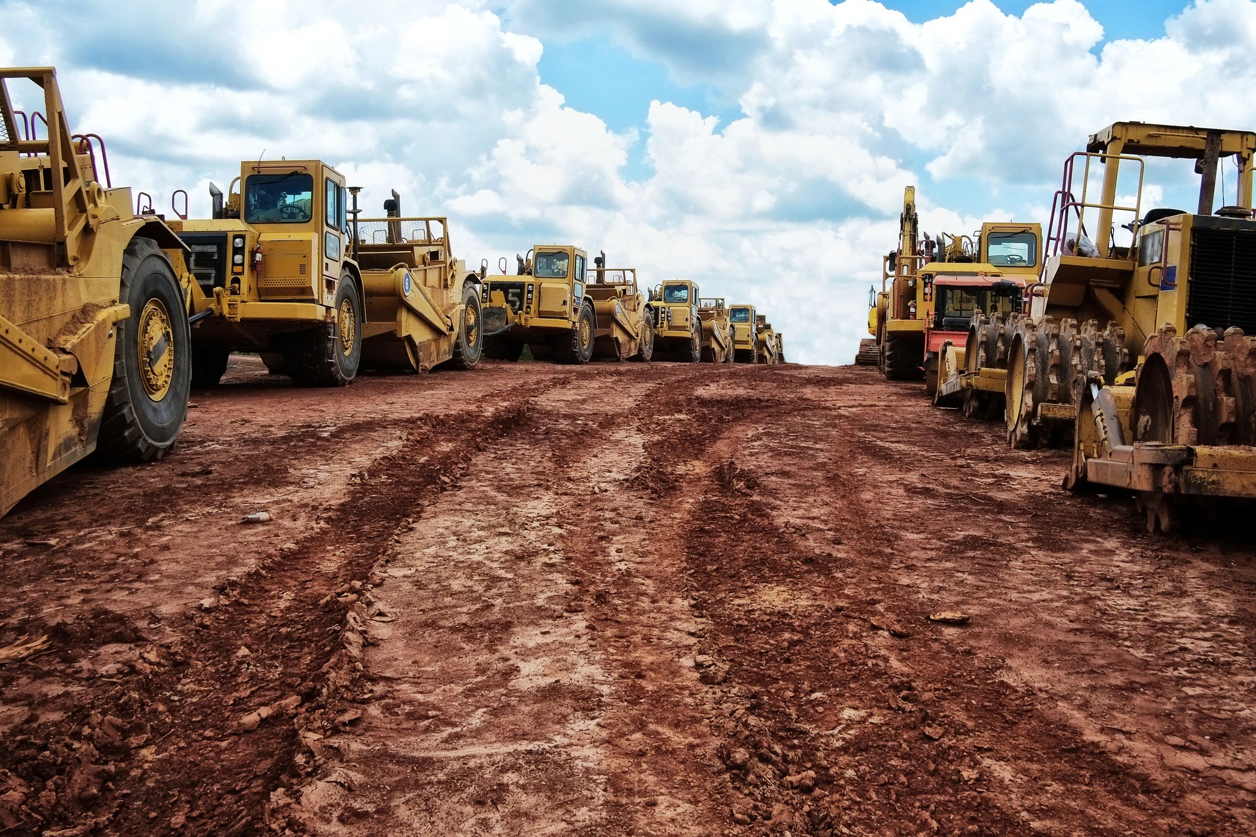 grading heavy equipment - dozer